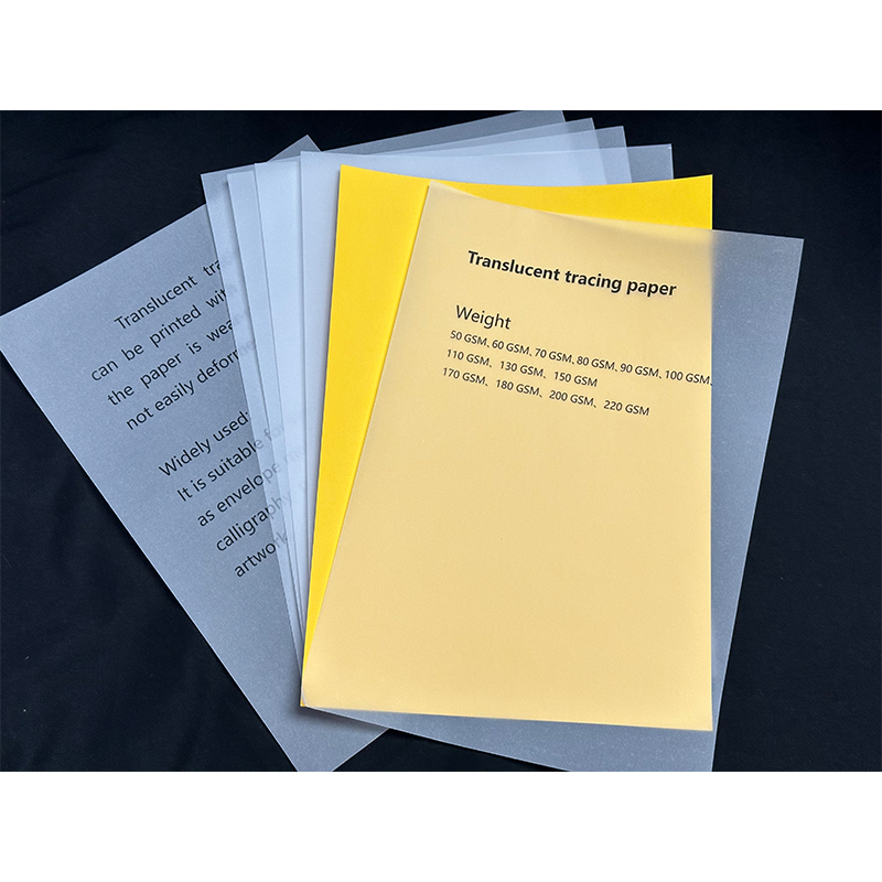 थोक 50 ग्राम 90 ग्राम 200 ग्राम पारदर्शी ट्रेसिंग पेपर वेल्लम पेपर ट्रेसिंग पेपर लिफाफा 